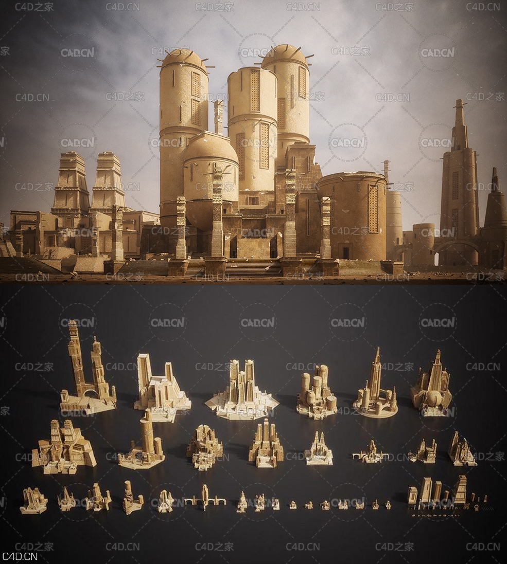 古代神殿建筑模型 神殿模型 古建筑模型 古老建筑模型 神庙模型 Anncient Temples - C4D之家 - 2d1f2fceefd3f3c55c69686390acc088.jpg