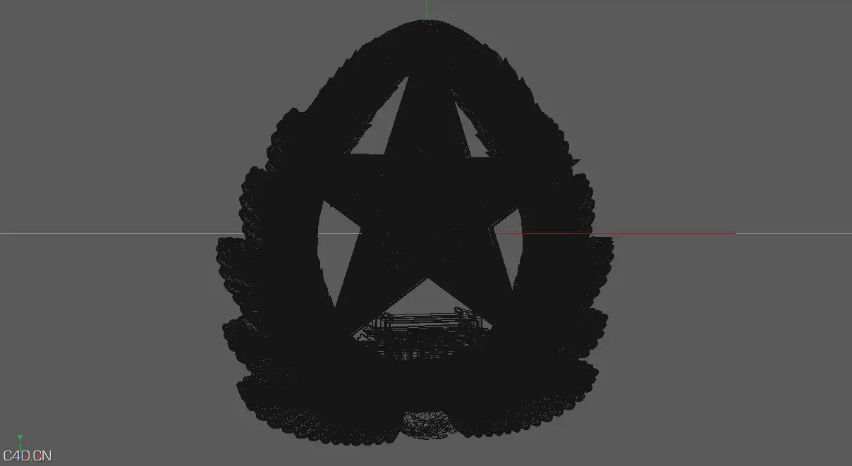 警徽、国徽，八一军徽 - C4D之家 - 军徽1