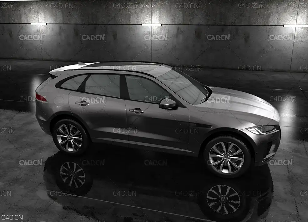 灰色SUV汽车 汽车背景C4D模型 - C4D之家 - 5c94c61a76781.jpg