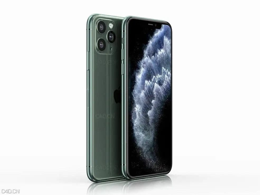 苹果手机模型 Iphone pro 11 model（白模） - C4D之家 - apple-iphone-11-pro-max-3d-model-low-poly-max--obj-mtl-fbx-c4d-ma-mb-bip-ksp.jpg