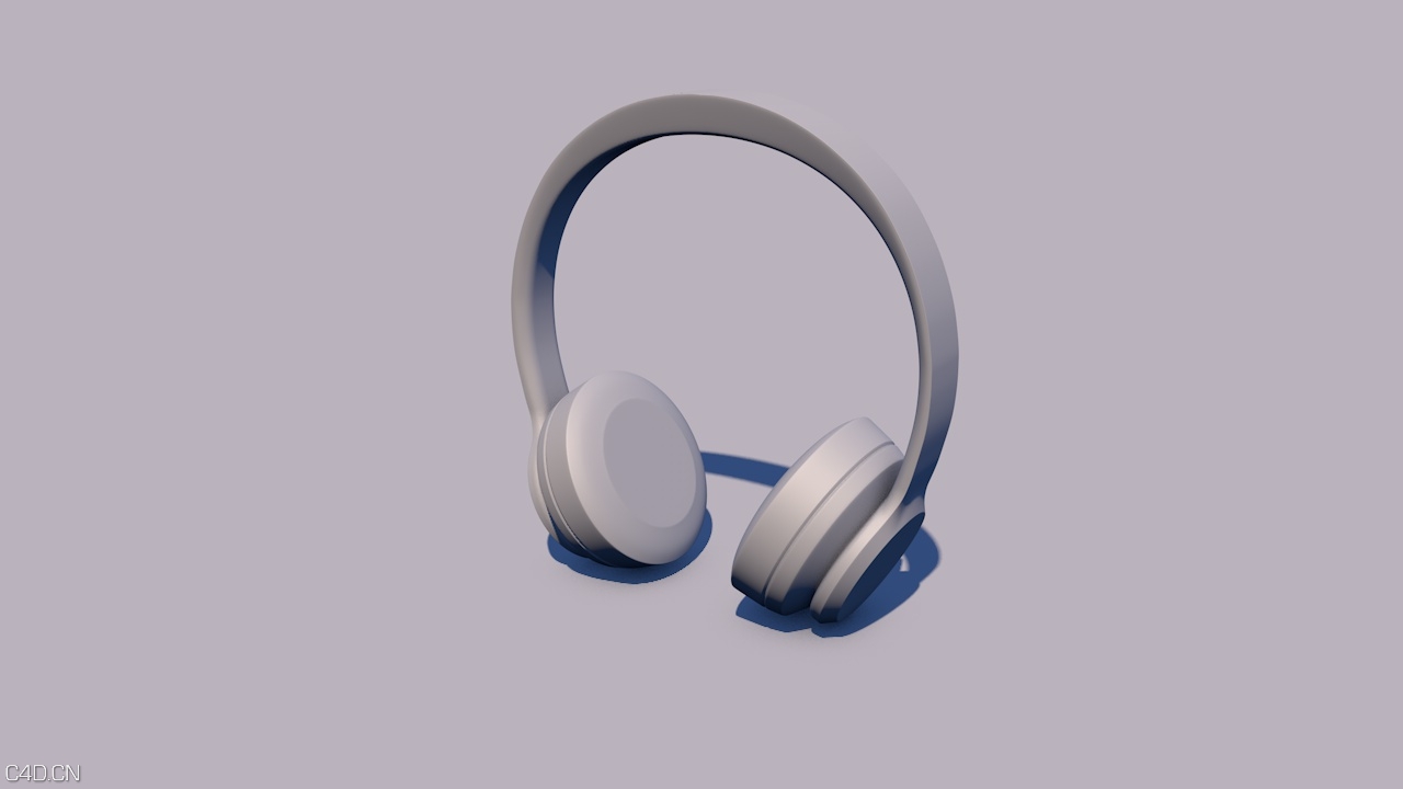 耳机模型 - C4D之家 - 耳机模型