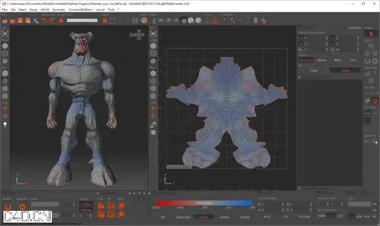 三维模型展UV软件Rizom-Lab RizomUV Real / Virtual Space 2020.0.89 Win - C4D之家 - th_2cgMVemrN6wEJCS2uHua32tLAnZV8ujb.png
