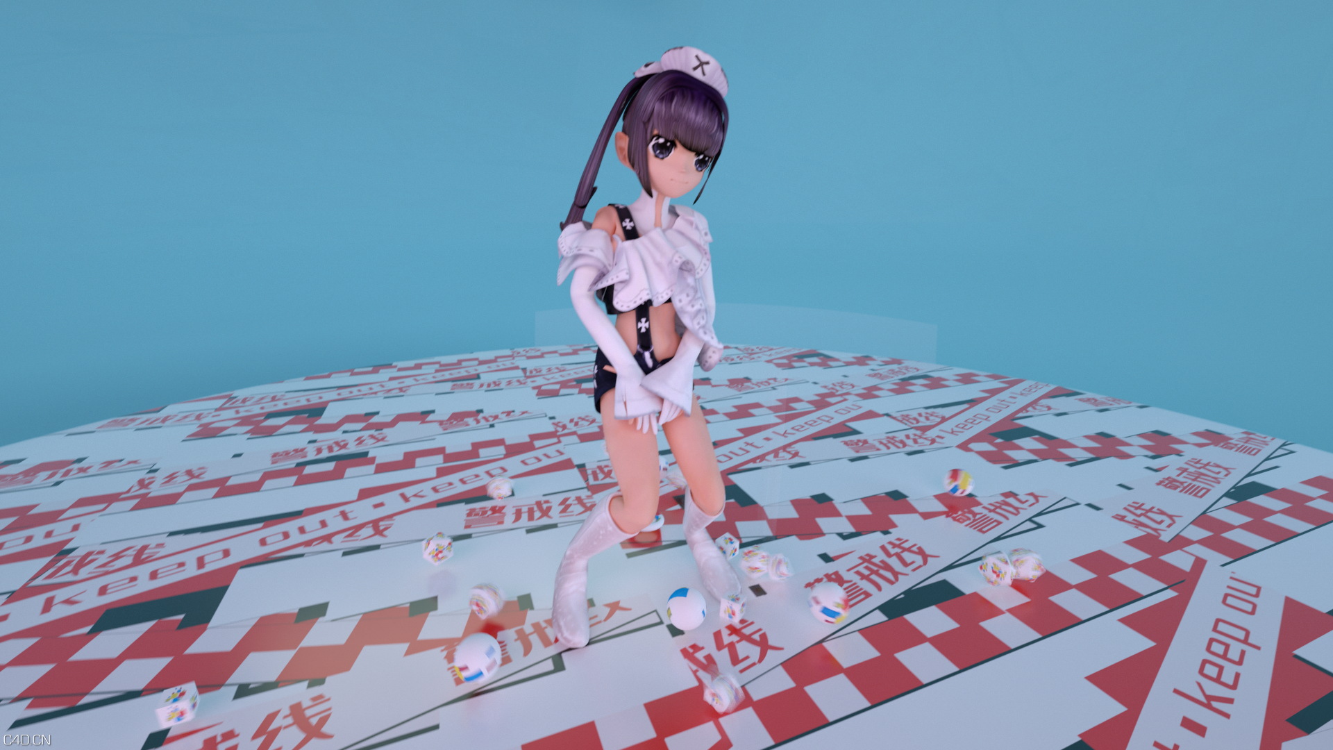 小可爱 - C4D之家 - 可爱不