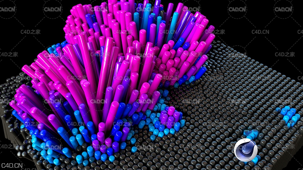 C4D运动图形动画工程 CINEMA 4D R21 – MOTION GRAPHIC ANIMATION