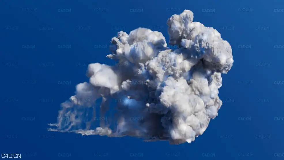 云雾 云团素材 VDB CLOUD
