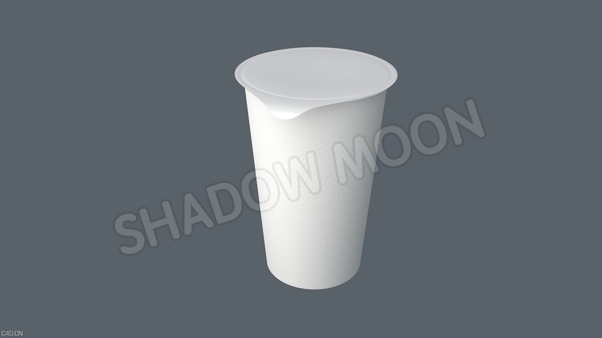 牛奶包装 盒 袋 杯 含贴图 - C4D之家 - 牛奶杯.jpg