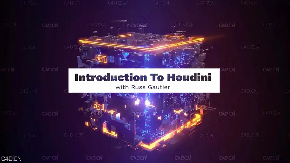 GSG灰猩猩C4D+Houdini讲解入门基础教程 Greyscalegorilla – Introduction to Houdini