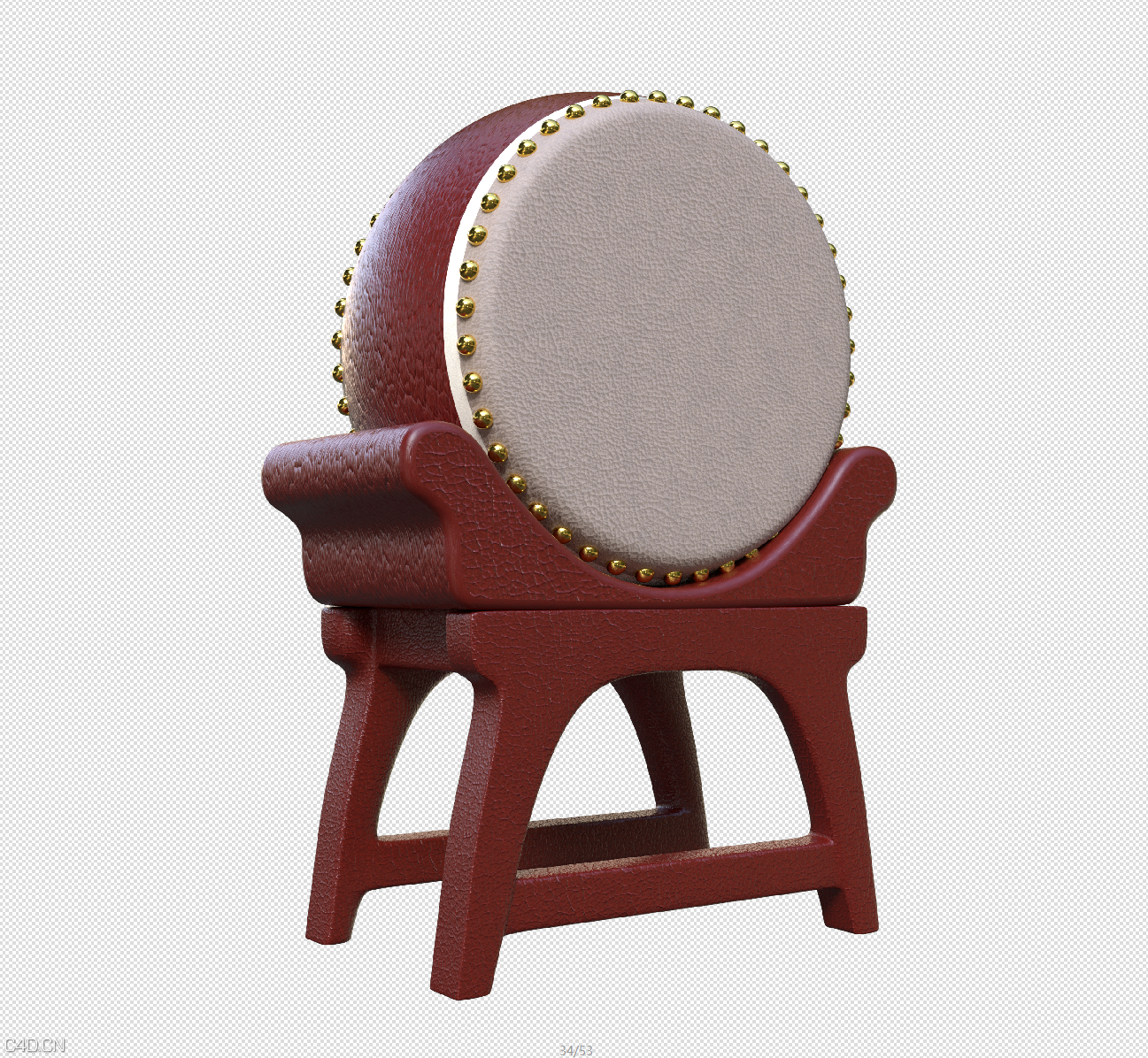 鼓 - C4D之家 - 大鼓 图片.png