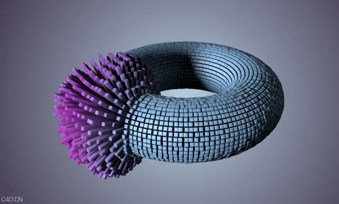 C4D运动图形动画教程 Cinema 4D Tutorial - Fun with Fields