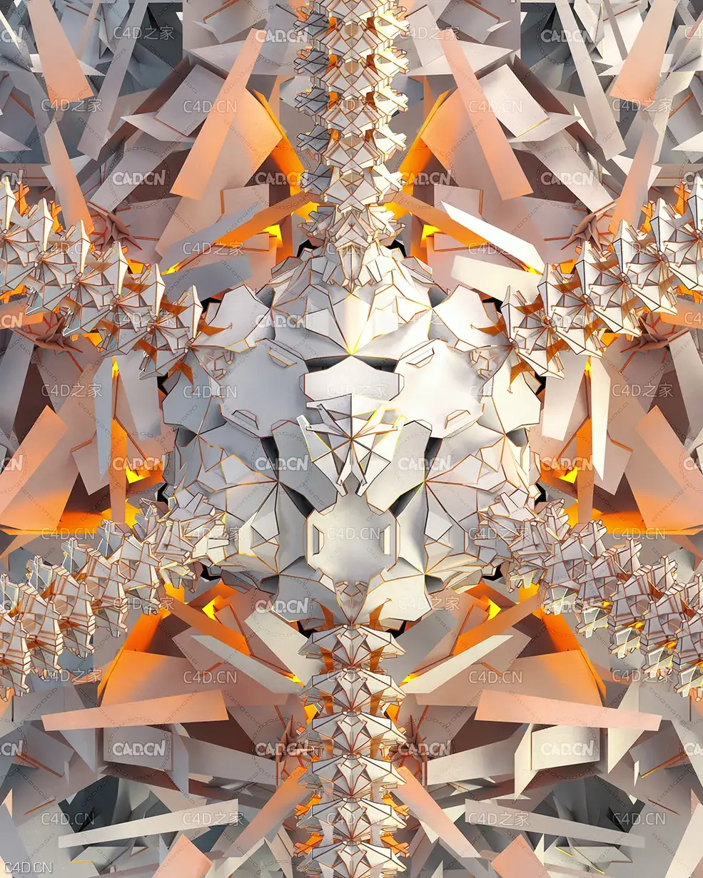 C4D Redshift工程：多边形图案创意工程 Core - C4D之家 - [11-06-20]---Core.jpg