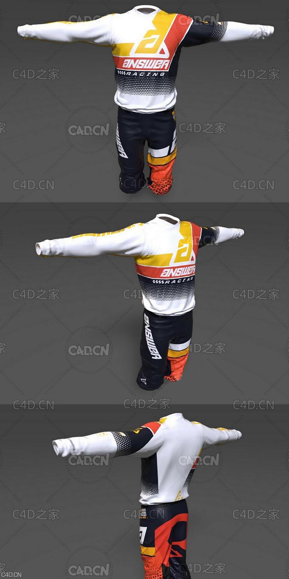 夏季运动球衣套装C4D模型 Answer Racing Korza Elite Jersey Set - C4D之家 - Answer-Racing-Korza-Elite-Jersey-Set.jpg
