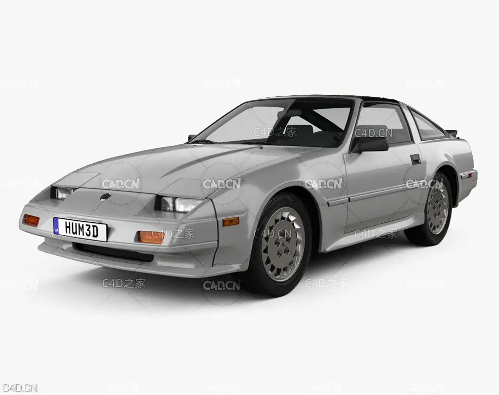 日产第四代Z系列跑车C4D模型 Nissan 300ZX (Z31) Turbo 1983 3D model - C4D之家 - Nissan_300ZX_Mk1_Z31_Turbo_1984_1000_0001.jpg
