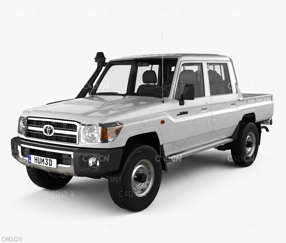 丰田汽车 丰田坦途 丰田越野车 丰田皮卡 Toyota Land Cruiser J79 Double Cab Pickup