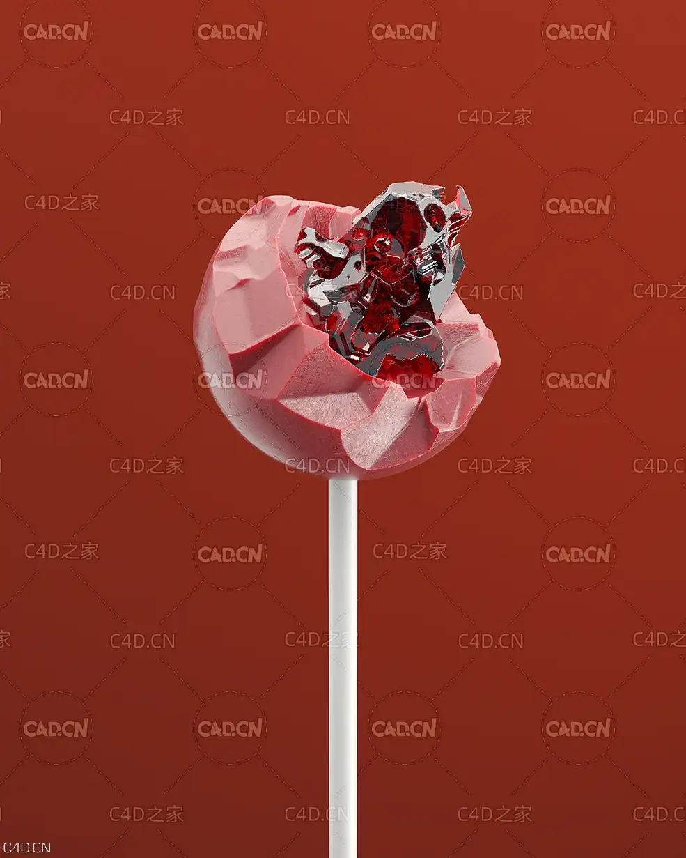 C4D Redshift工程：夹心棒棒糖创意工程 - C4D之家 - [17-05-20]---Pop-#15.jpg