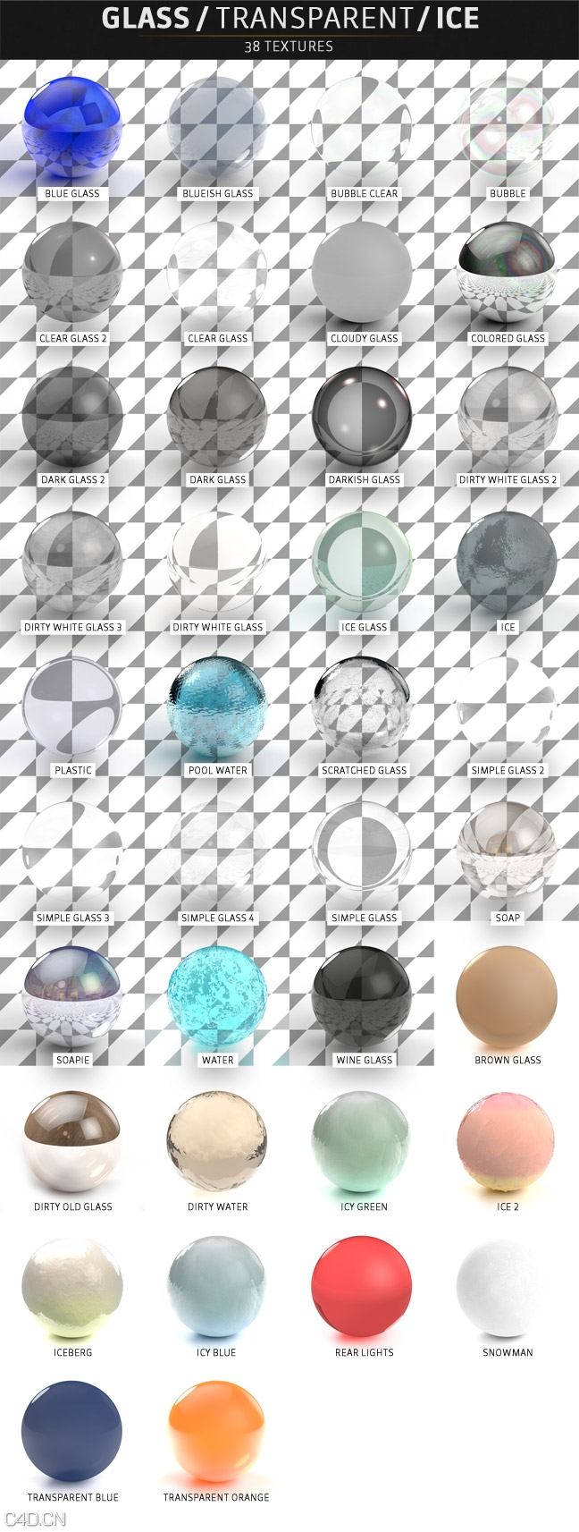 500+材质包 - C4D之家 - Glass-Transparent-Ice.jpg