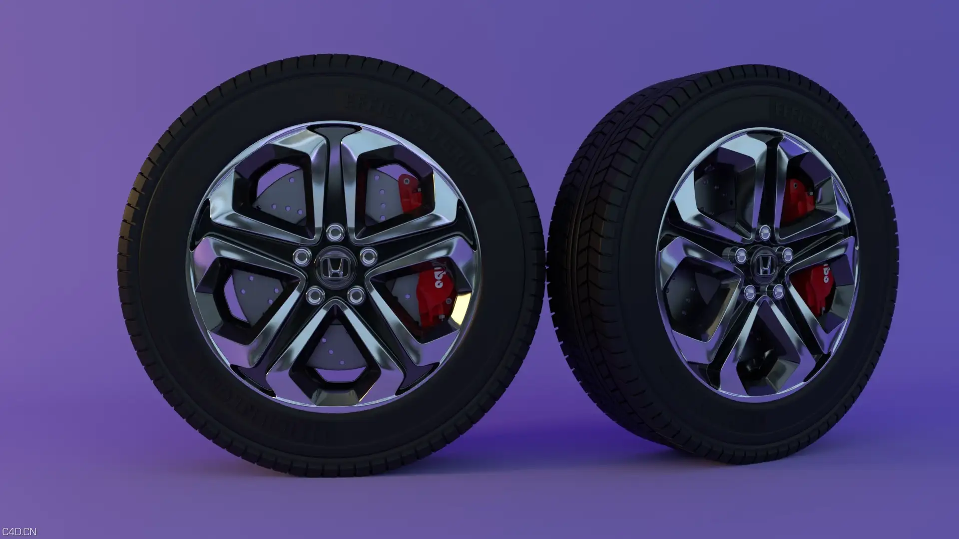 C4D轮胎建模 - C4D之家 - 1.jpg