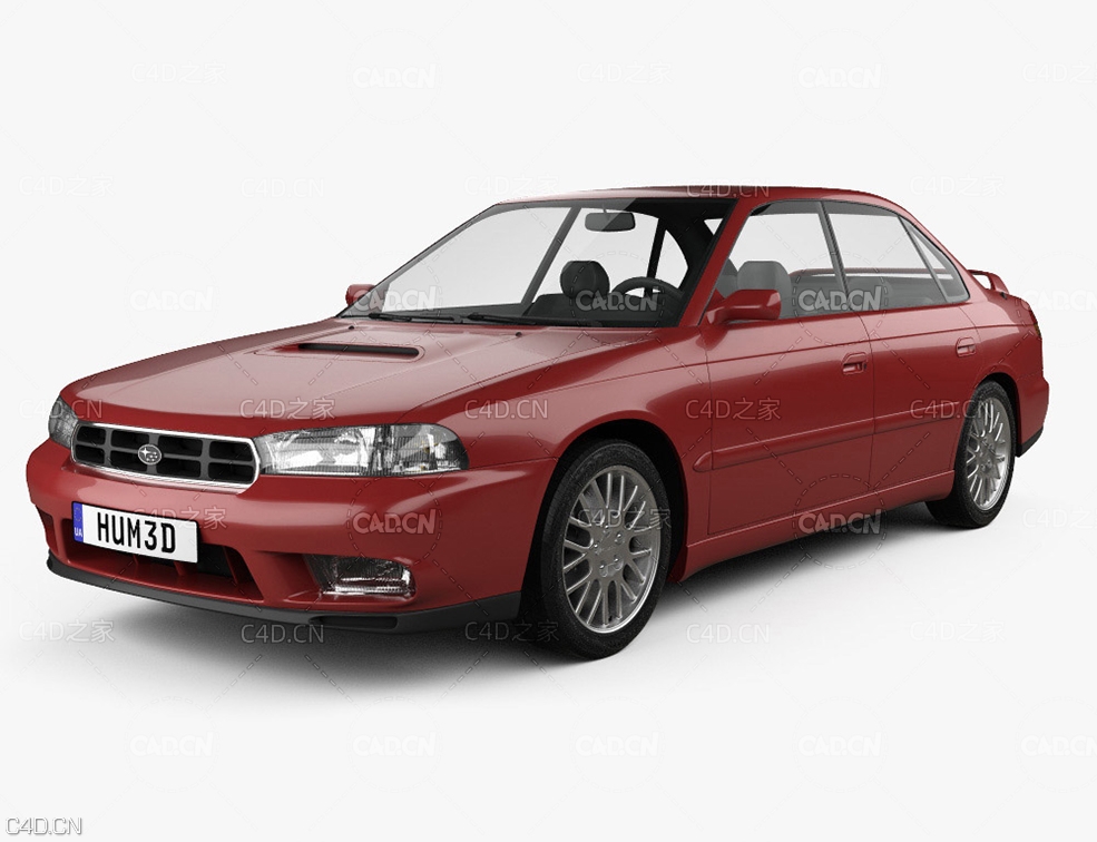 斯巴鲁LEGACY力狮汽车 Subaru Legacy 1994 3D model