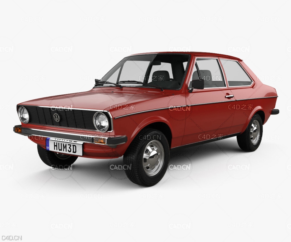 1977款大众MK1 大众Derby汽车 Volkswagen Derby 1977 3D model - C4D之家 - Volkswagen_Derby_Mk1_1977_1000_0001.jpg