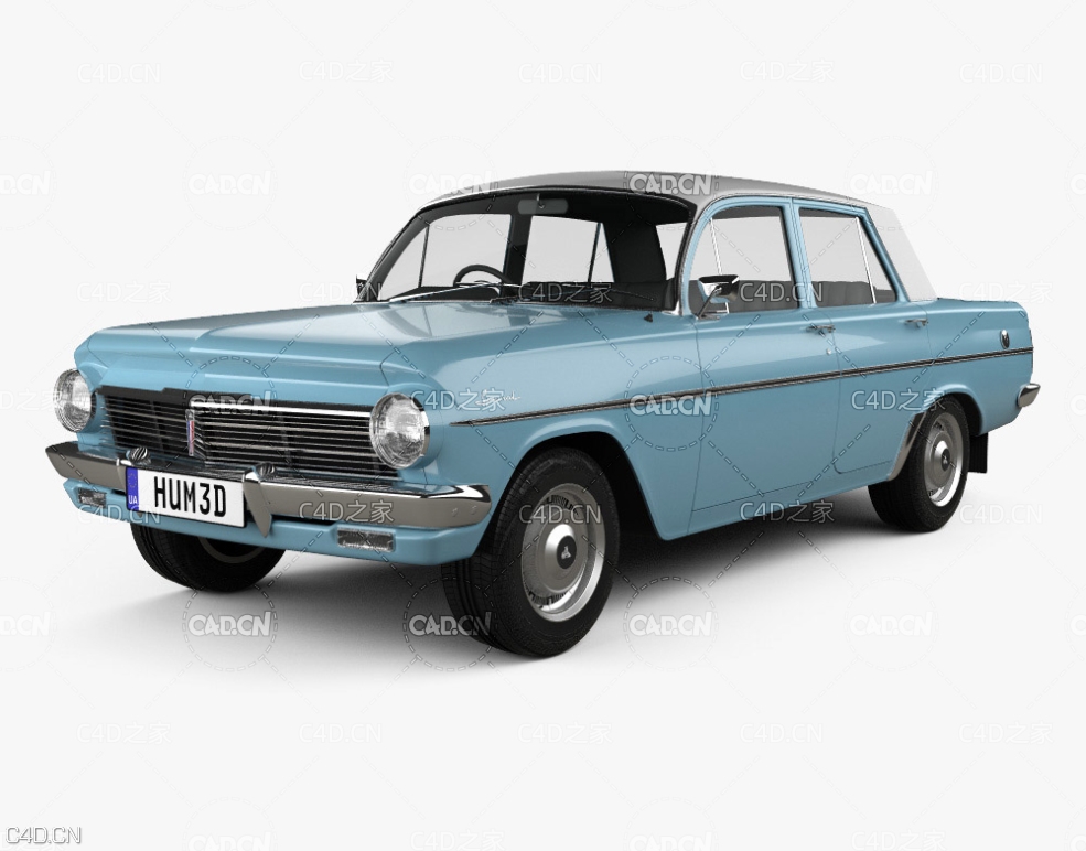 霍顿汽车 Holden Special (EH) 1963 3D model