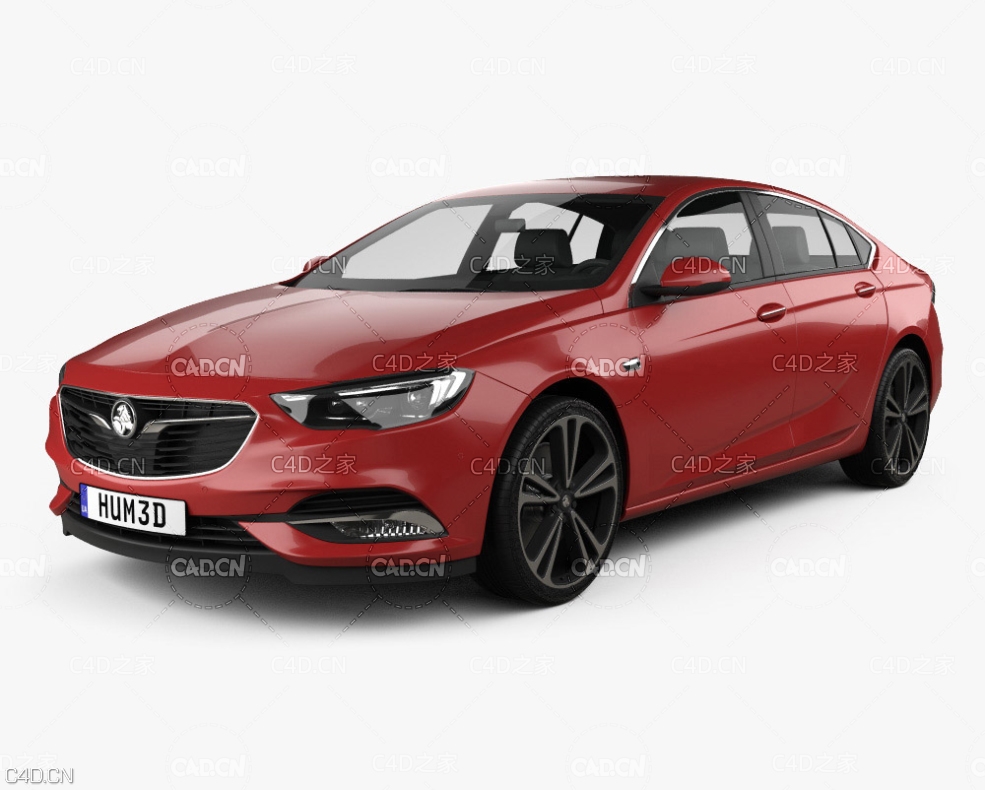 霍顿轿车 Holden Commodore ZB 2017 3D model
