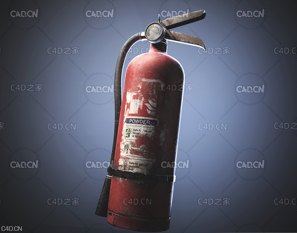 生锈破旧灭火器 FireExtinguisher