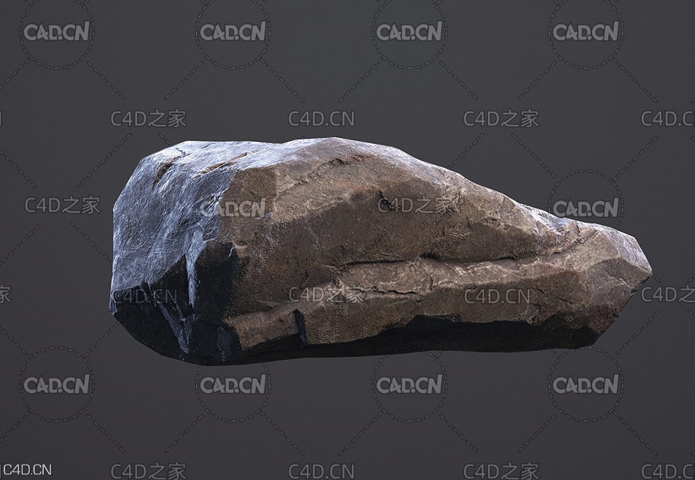 石头 石块3D模型 Rock