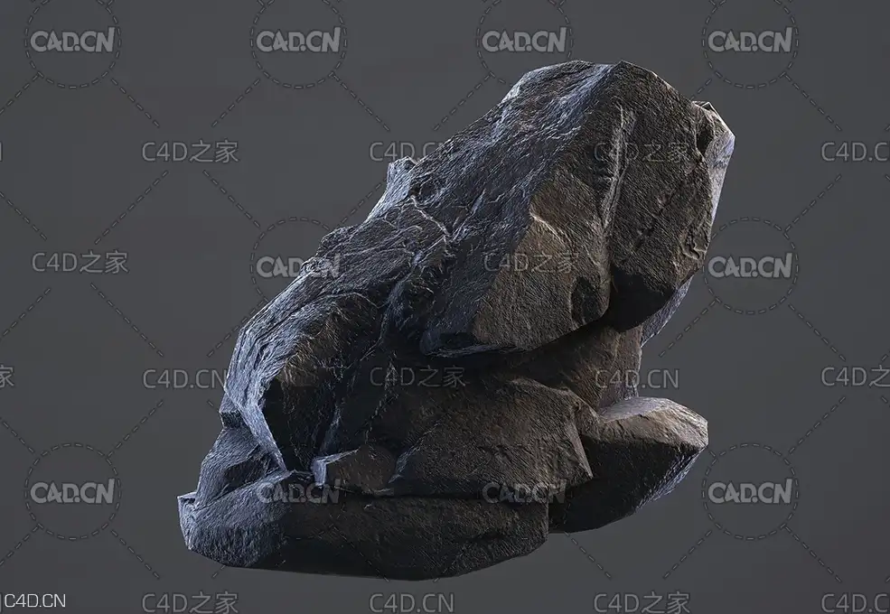 山石 石头 Rock - C4D之家 - _Rock_b_Preview.jpg