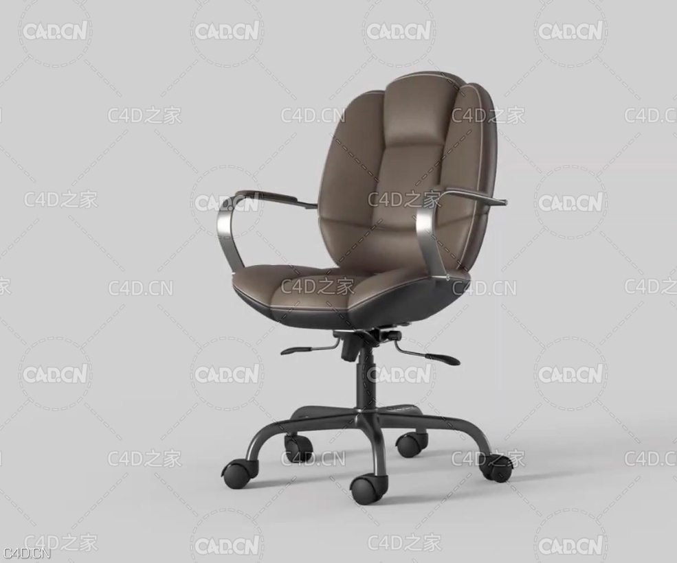 C4D扶手椅建模视频教程 Cinema 4d Armchair
