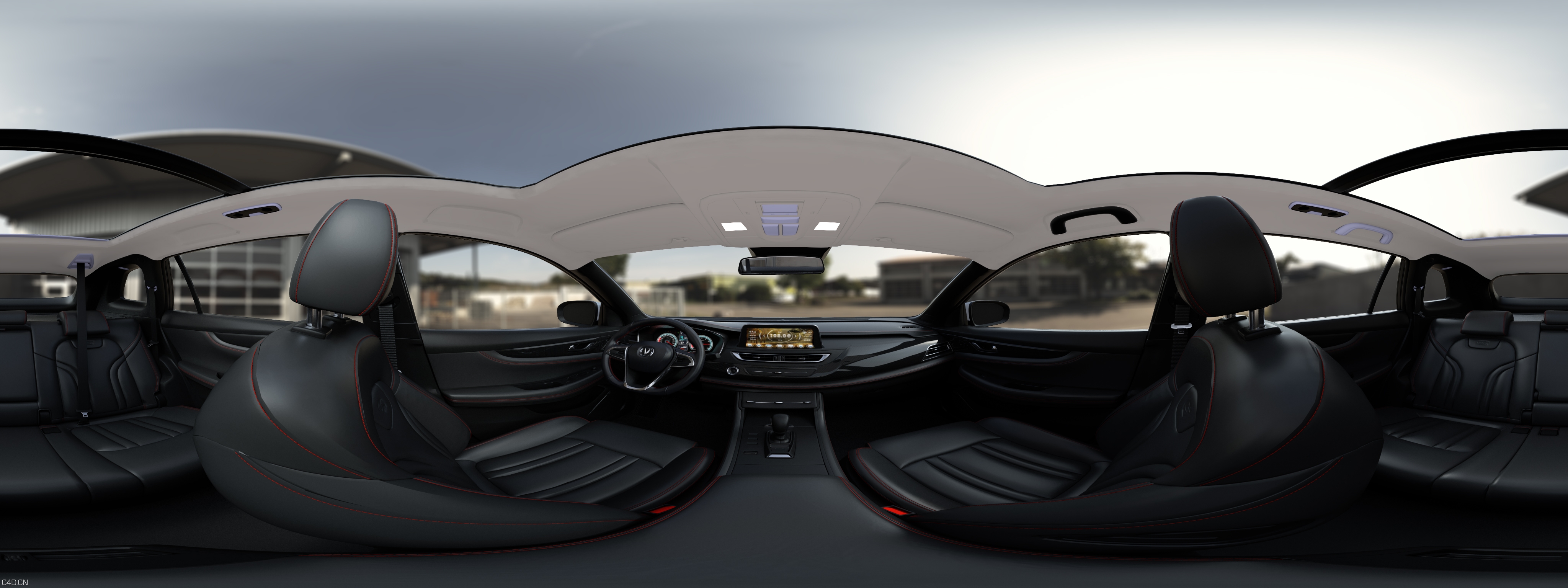 车型VR展示 - C4D之家 - 全景输出b1.jpg