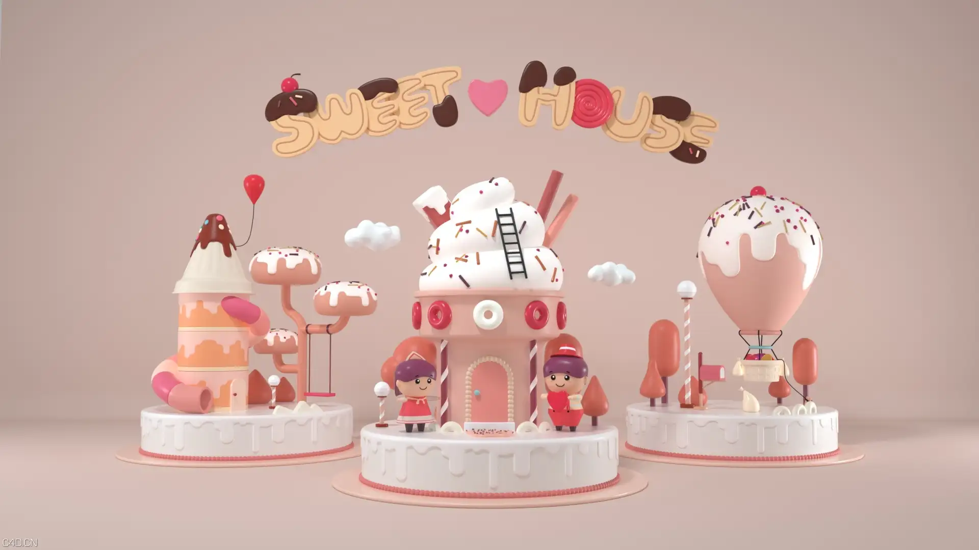 sweet house - C4D之家 - 场景-合集.jpg