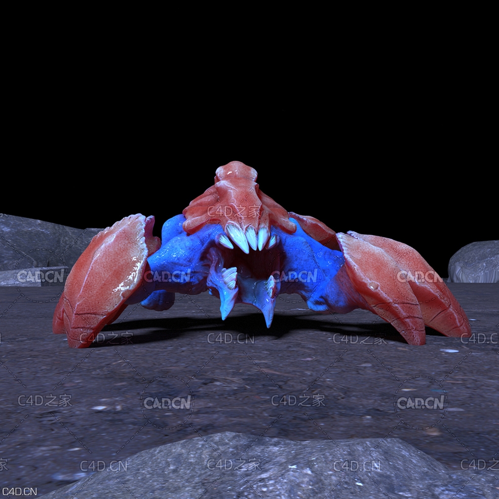 外星球变异生物 寄生虫 Parasite - C4D之家 - parasite_thumb.jpg