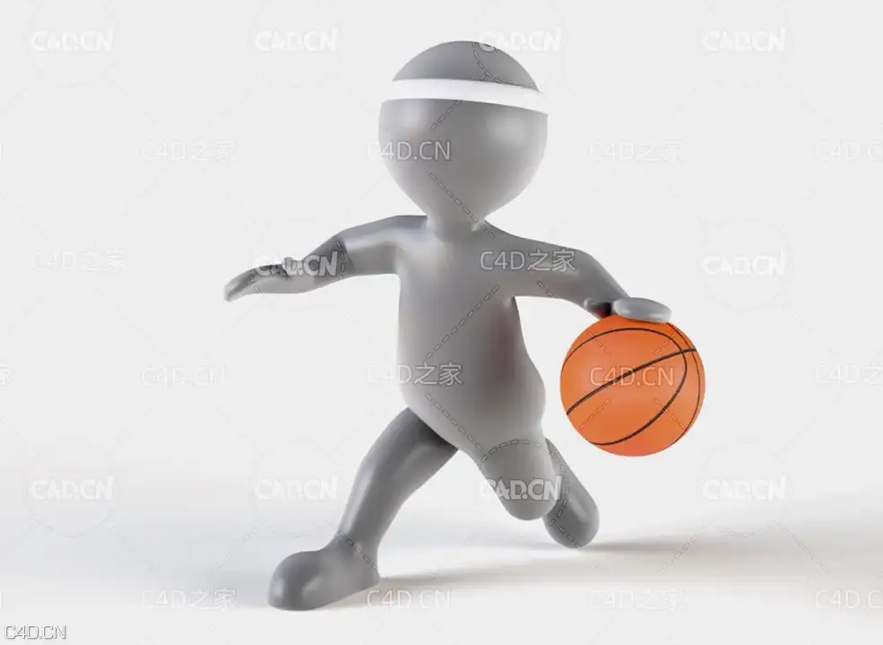 C4D卡通3d人物建模教程 Cinema 4d Generic Cartoon Character - C4D之家 - 5555.jpg