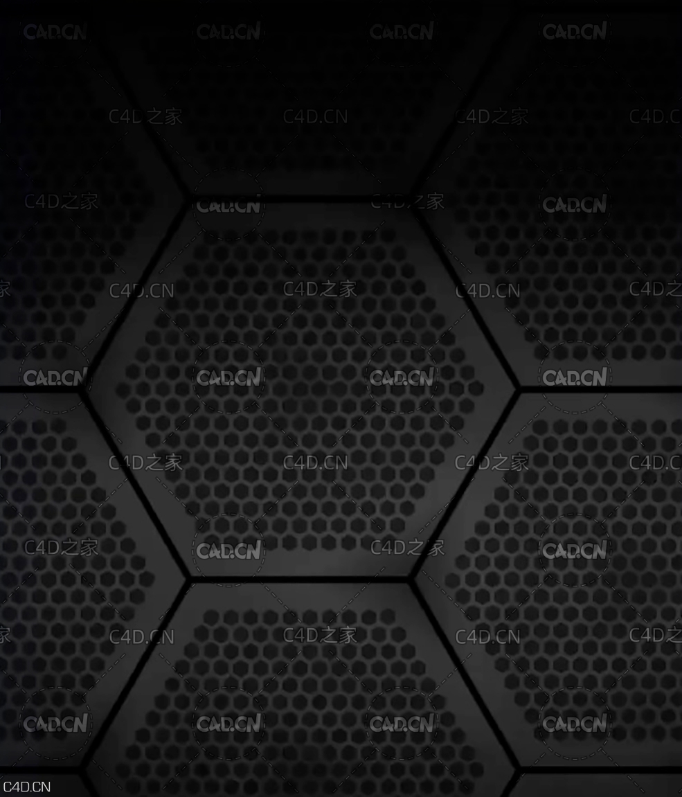 C4D制作蜂窝六边形图形教程 HEXAGONS IN HEXAGONS (Cinema 4D Tutorial) - C4D之家 - 屏幕快照-2020-07-28-下午9.44.08.jpg
