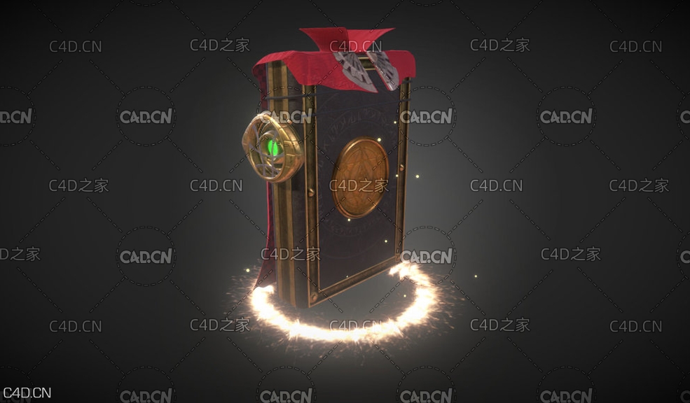 奇异博士魔法书 A Strange Animation [Dr Strange] - C4D之家 - thumbnail.jpg