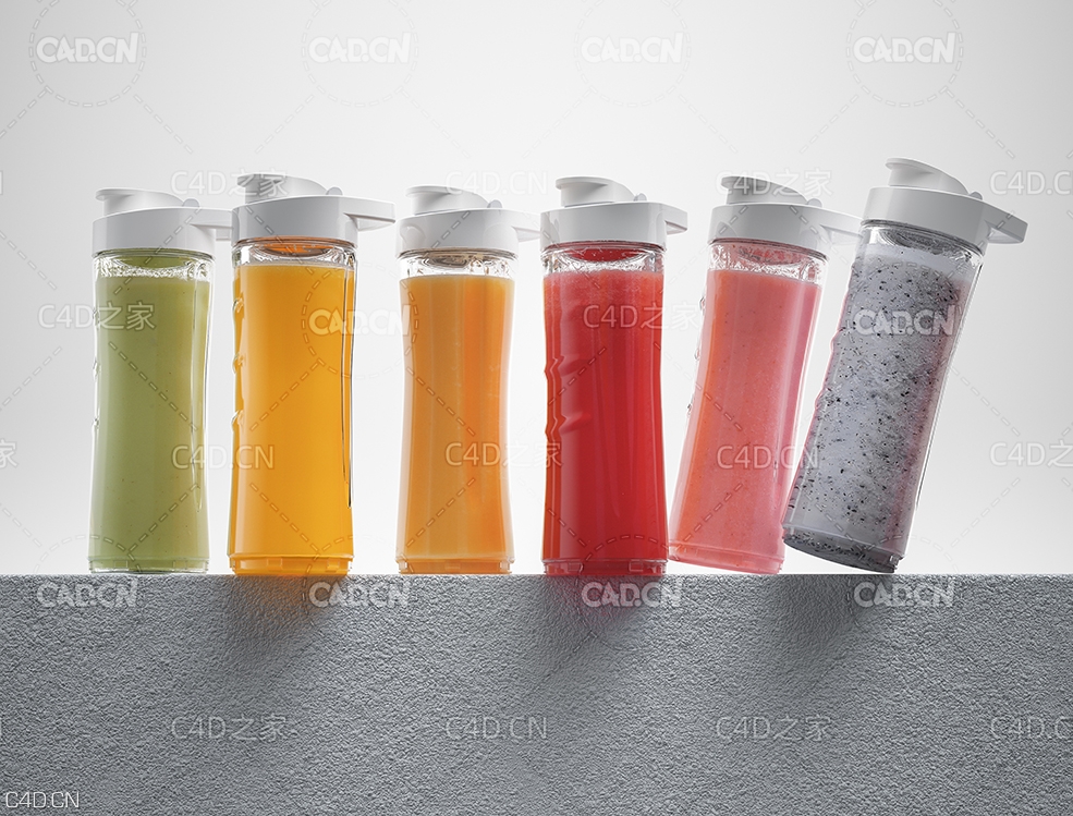 水杯果汁C4D OCTANE渲染工程 - C4D之家 - 图层-2.jpg