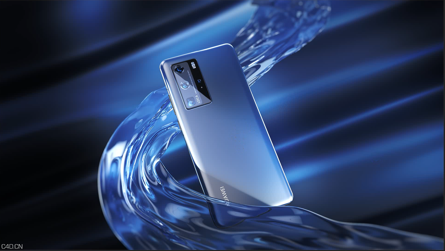 C4D小米10手机海报制作！zui*后AE合成美极了 - C4D之家 - 【C4D教程】小米10手机海报制作！最后AE合成美极了