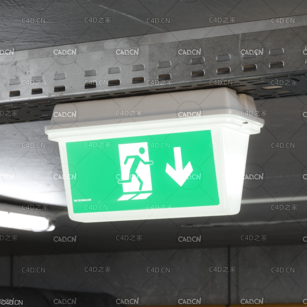 消防通道逃生标识牌 Escape Light