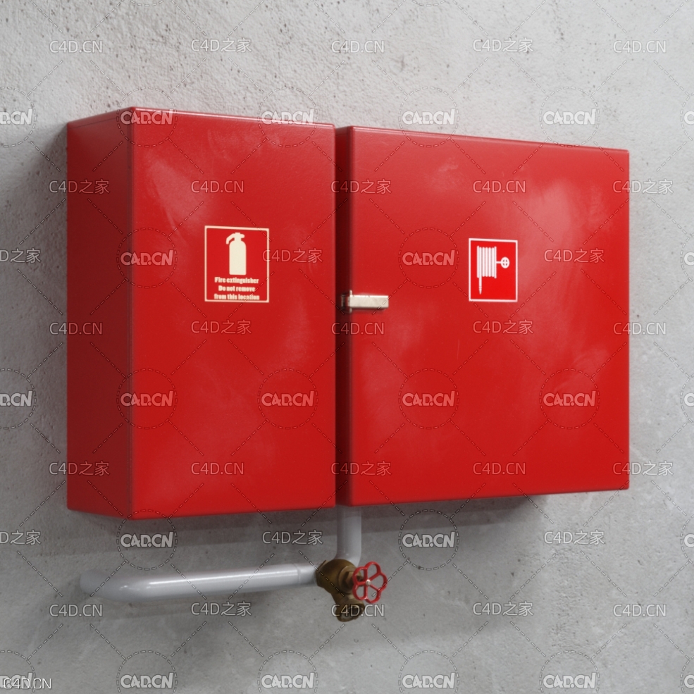 灭火器箱 Extinguisher box