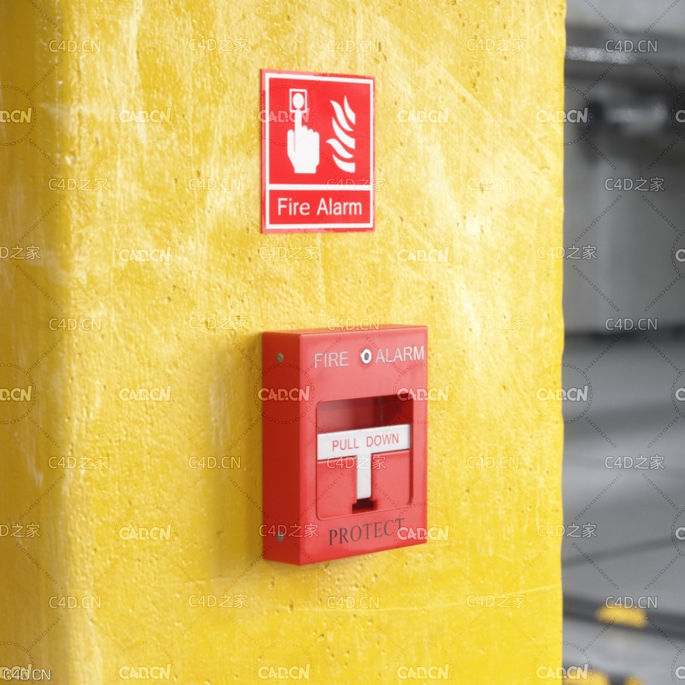 手动火灾报警按钮 火灾报警器 Fire Alarm