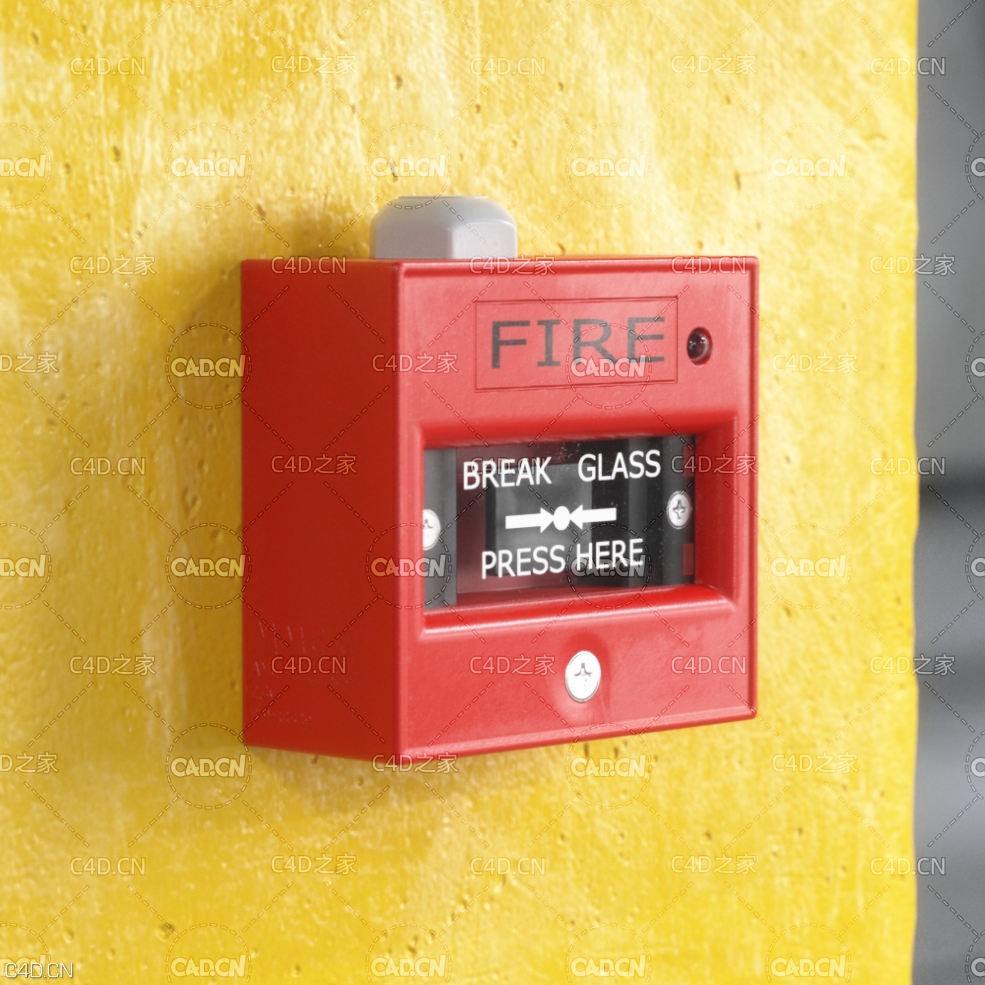 火警报警器 Fire Alarm 手动火灾报警按钮 火灾报警器 火警按铃 火警报警器 消防报警器