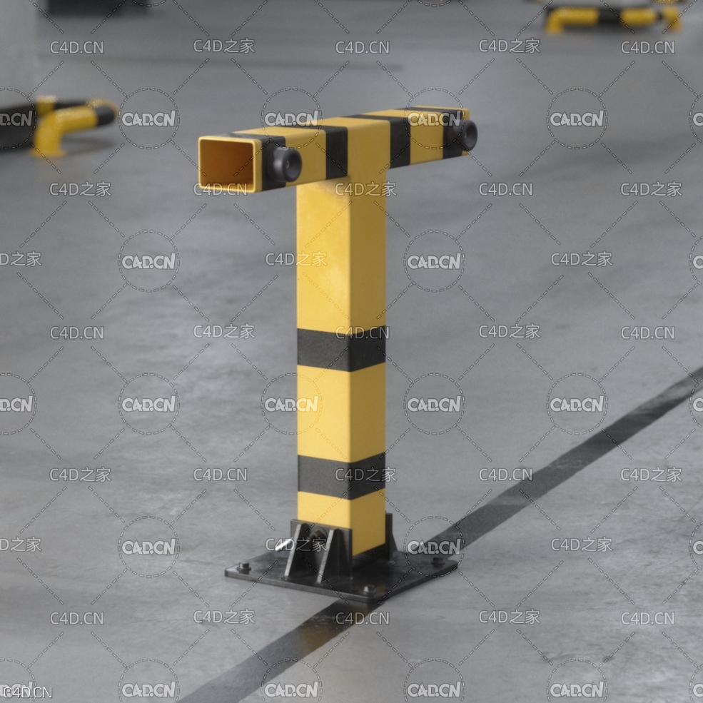 地下车库T型车位锁 Barrier