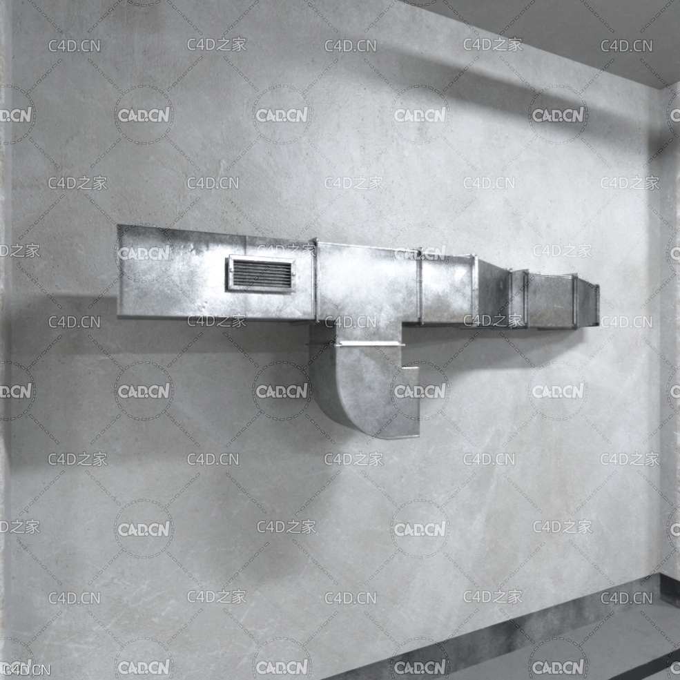 无法兰风管 地下车库共板式法兰风管 pipeline