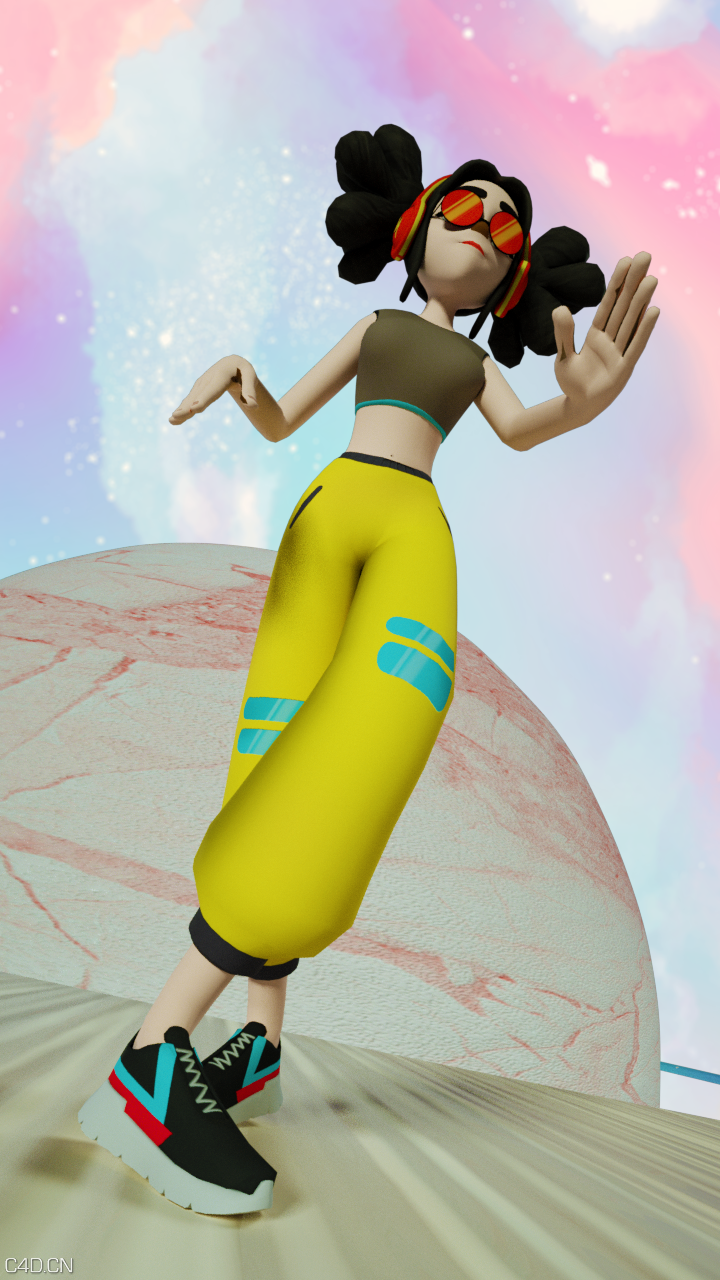 画画的北北！ - C4D之家 - hiphop.png