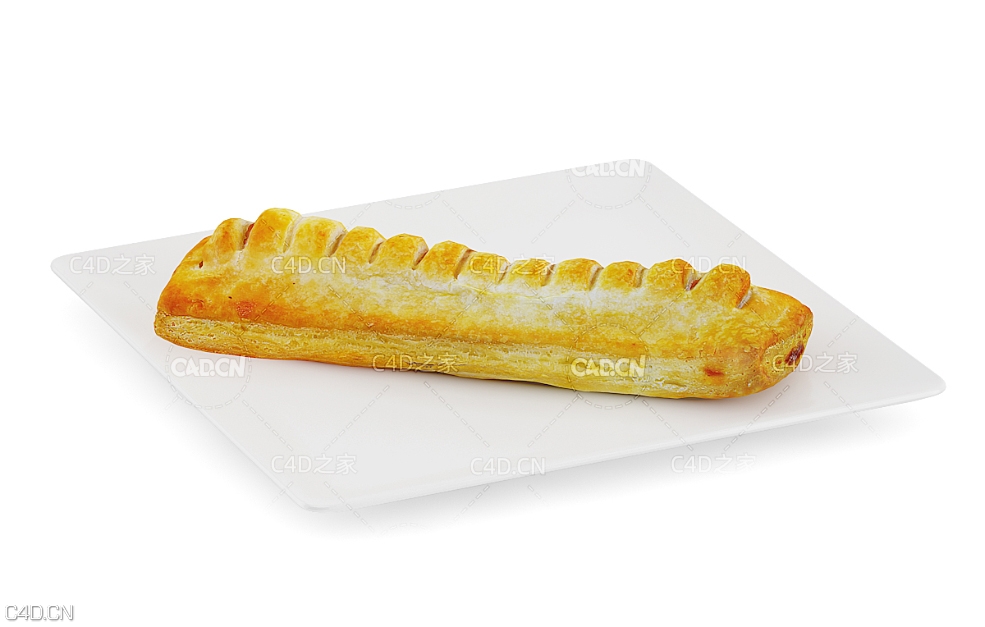千层酥香肠卷C4D模型 Sausage roll - C4D之家 - cgaxis_models_71_35.jpg