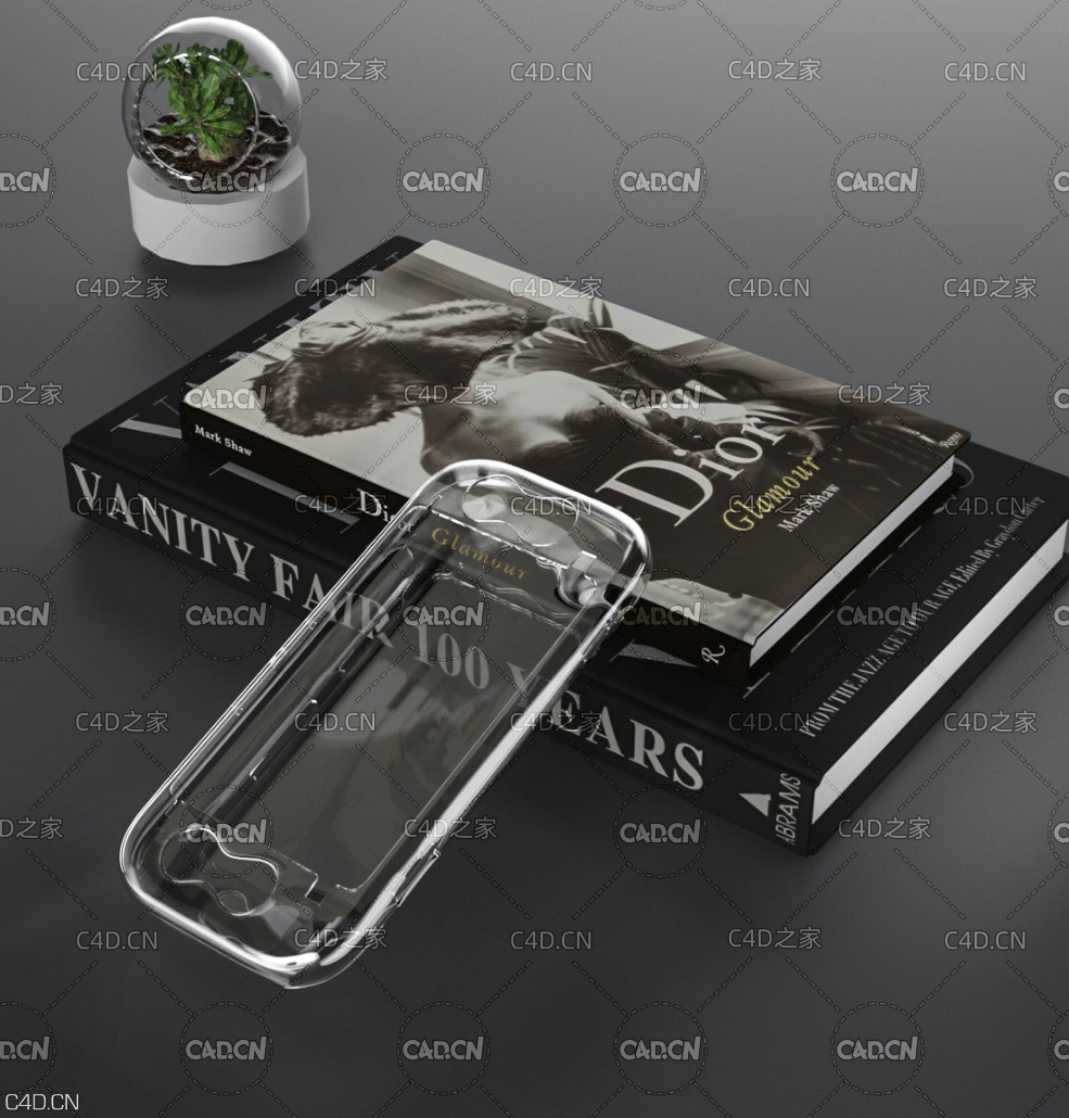 游戏手柄硅胶套C4D OC模型 - C4D之家 - 游戏机外套123s.jpg