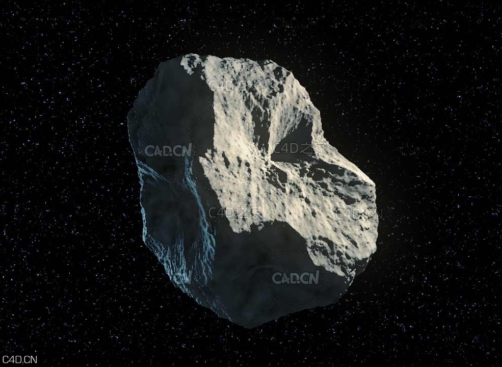 C4D OCTANE石头渲染教程 How to Make Rock Renders