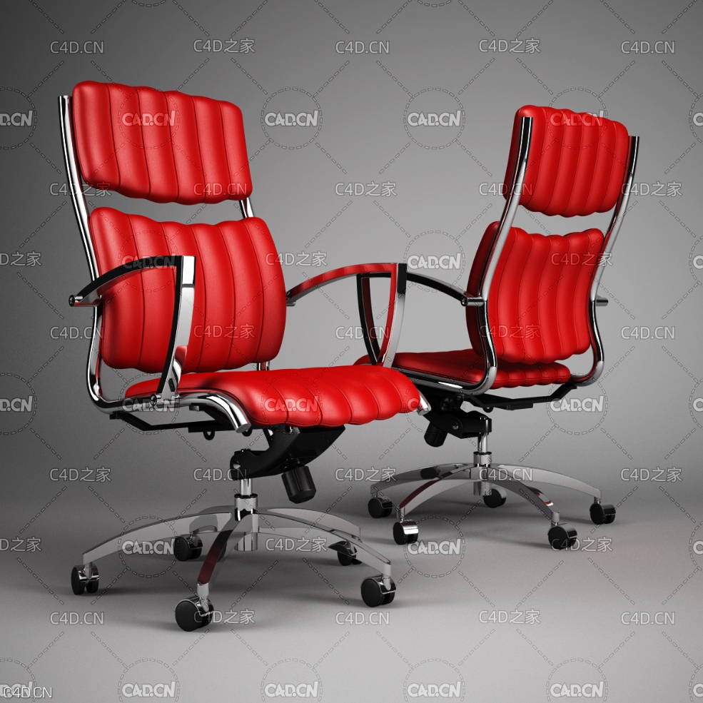 升降老板椅 办公椅 office chair - C4D之家 - 52.jpg