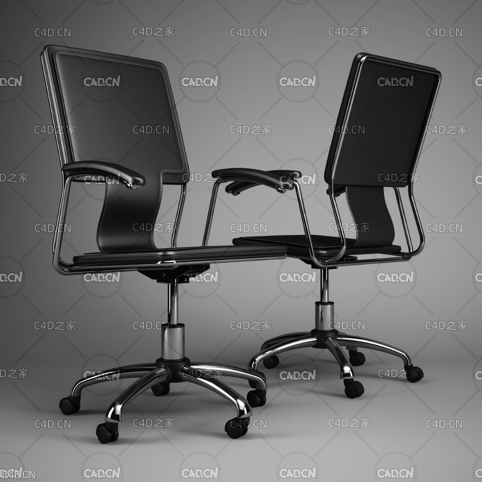 办公椅 电脑椅 员工椅 office chair - C4D之家 - 49.jpg