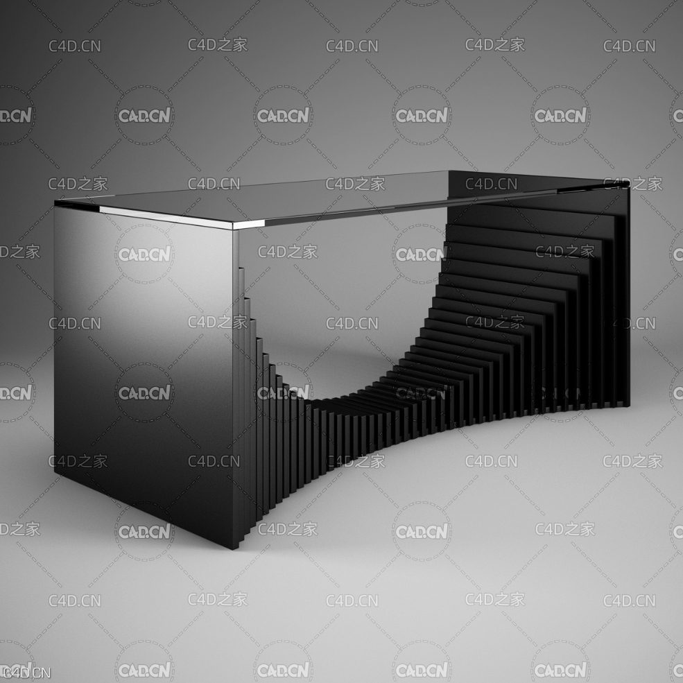 时尚玻璃桌子C4D模型 - C4D之家 - 42.jpg