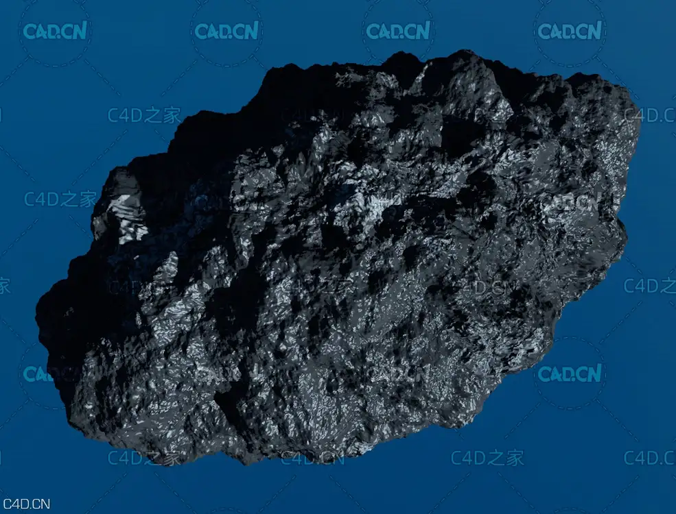 小行星 asteroid hp Icosphere - C4D之家 - asteroid_hp.jpg